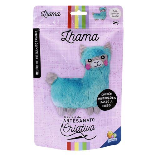 Livro-Kit de Artesanato Criativo Lhama