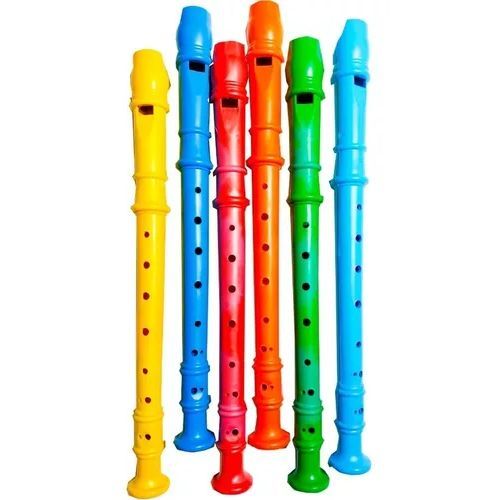 Flauta Doce Plastica Cores Mini Play