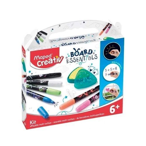 Kit Criativo Board Essentials Marcador De Superficies Maped