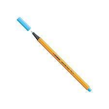 Caneta Fina 0.4 Neon Azul Stabilo Point 88/031