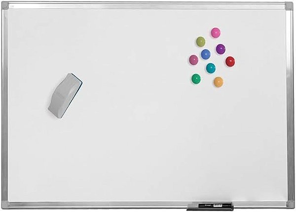 Quadro Branco Magnetico Office 120 X 90 Aluminio A 8374 Stalo