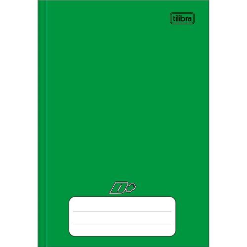 Caderno Brochurao Cd 1/4 D+ Mais 96f Verde Tilibra