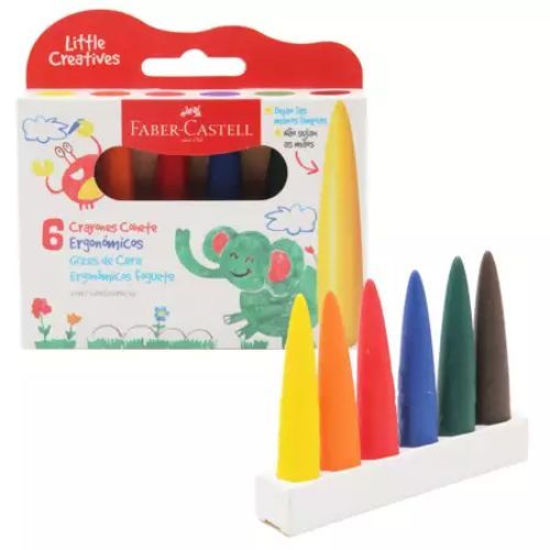 Giz de Cera Foguete Little Creative Faber