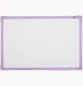 Quadro Branco Uv Soft Colors 60 X 40 Lilas 4092 Stalo