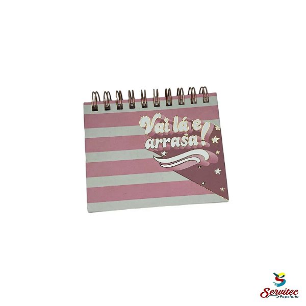 Bloco De Notas Dec. Sem Pauta Vai La e Arrasa 120F 75G Merci