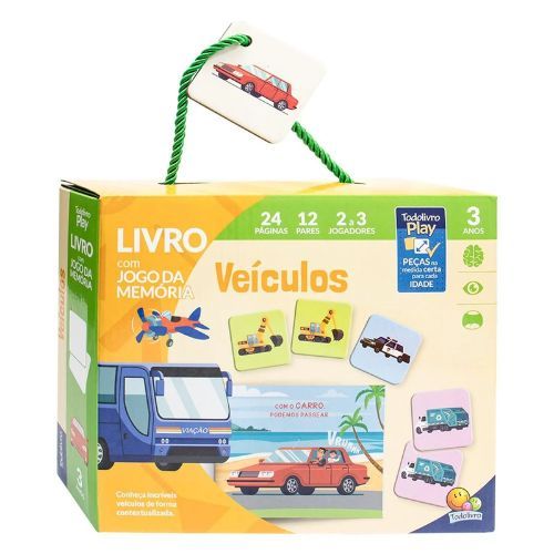 Todolivro Play Memo 3A Veiculos