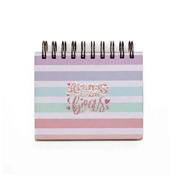 Bloco De Notas Dec. Sem Pauta Apenas Coisas Boas 120F 75G Merci