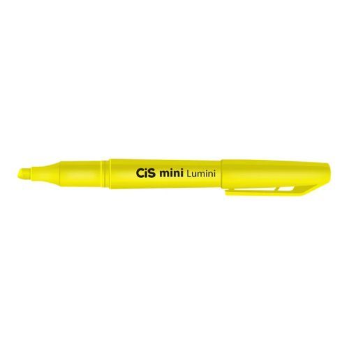 Mini Marca Texto Lumini Neon Amarelo CIS