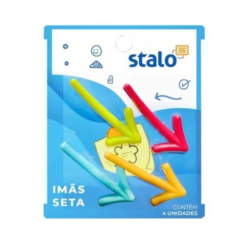 Imas Coloridos Seta com 4 Unidades 4305 Stalo