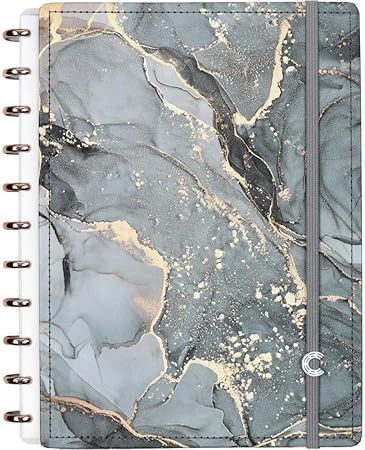 Caderno Inteligente Marmorizado Grande