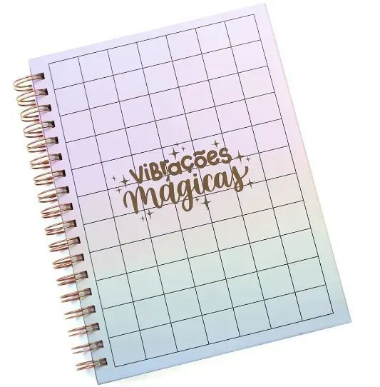 Caderno Colegial CD Vibracoes Magicas 90G 80 Folhas Merci