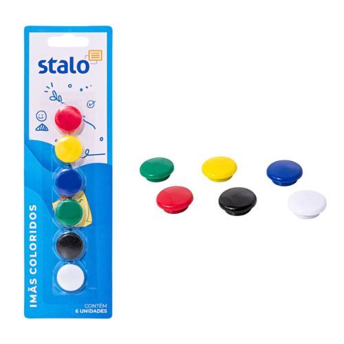 Imas Coloridos com 6 Unidades 4302 Stalo