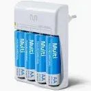 Carregador De Pilhas Aa + Aaa Mirage Bivolt2 Multilaser