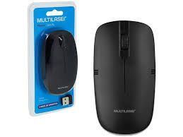Mouse Sem Fio 2.4ghz Preto Usb Multilaser