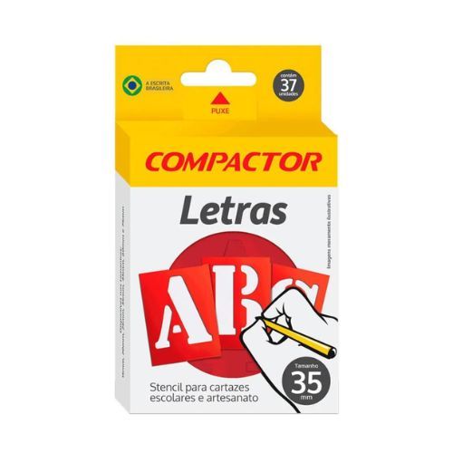 Abc Compactor Gabarito 35 Mm 27 Letras