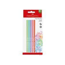 Caneta Fine Pen Pop Pastel 0.4 Cartela com 5 Unidades Faber Castell