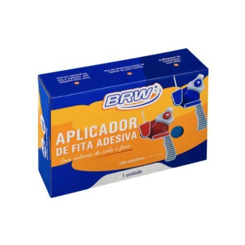Aplicador de Fita Adesiva Manual com Freio BRW