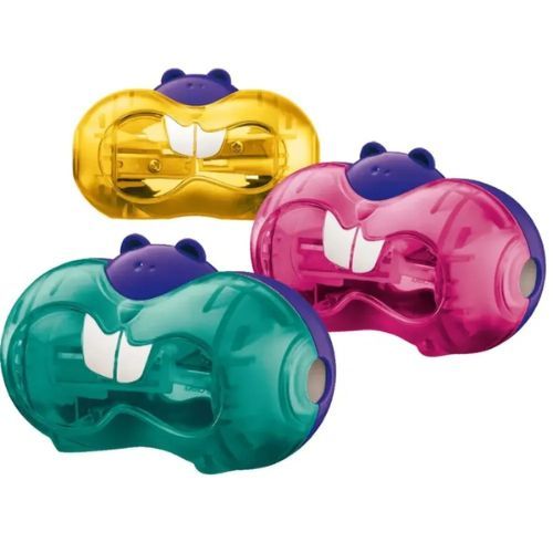 Apontador Croc Croc Castor 2 Furos Cores Maped