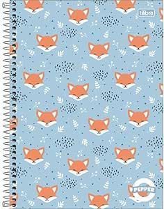 Caderno Universitario CD 10 MAT Pepper Feminino Tilibra