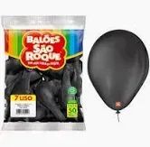 Balao Imperial 7 Preto Ebano com 50 Unidades Sao Roque
