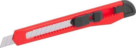 Estilete 9Mm Profissional com Cabo Emborrachado Brw