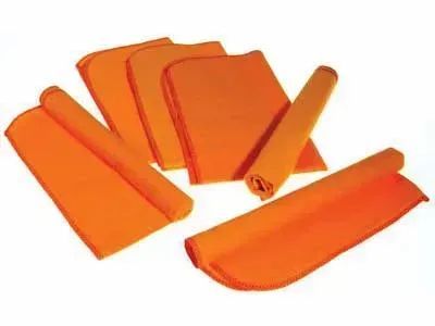 Flanela 38X58 Laranja Star Textil