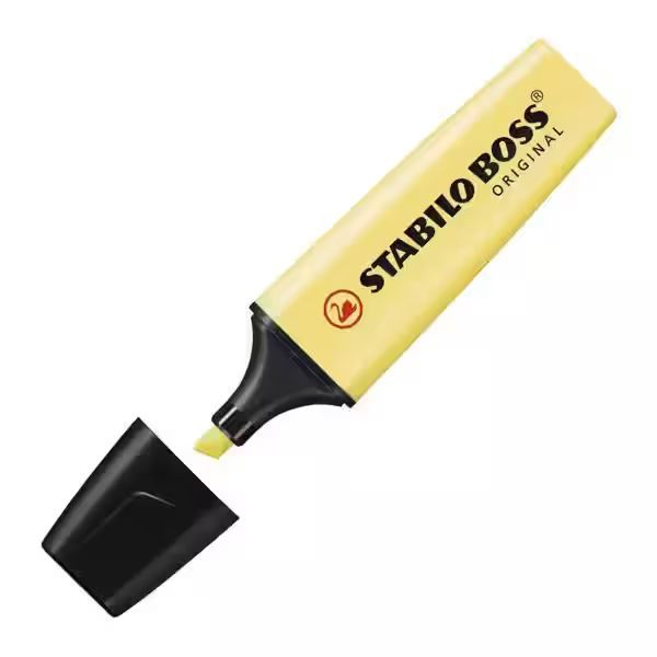 Marca Texto Boss Pastel 70/144 Amarelo Stabilo