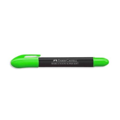 Marca Texto Supersoft Gel Verde Faber Castell