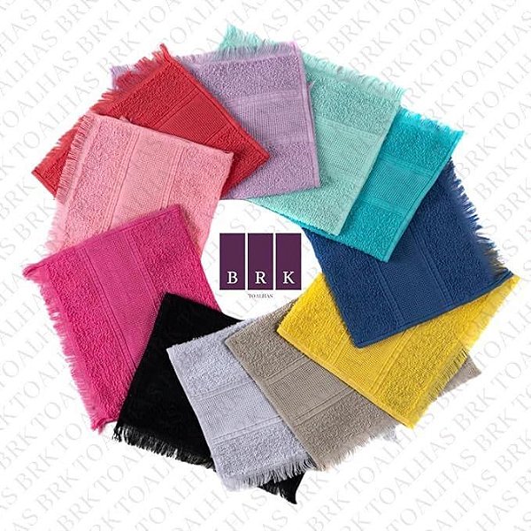 Toalha De Mao 30CmX45Cm Cores Luiza