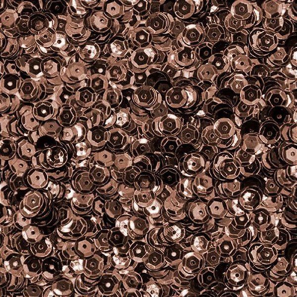 Lantejoula CB 6 Marrom Pacote com 1000 Unidades Honey