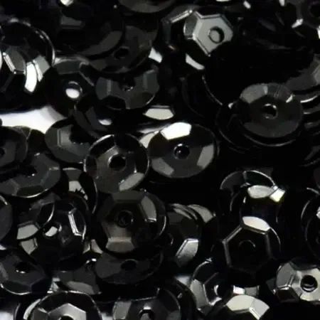 Lantejoula CB 6 Preto Pacot com 1000 Unidades Honey