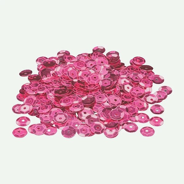 Lantejoula CB 6 Rosa Claro Pacote com 1000 Unidades Honey