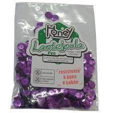 Lantejoula CB 6 Roxo Pacote com 1000 Unidades Honey