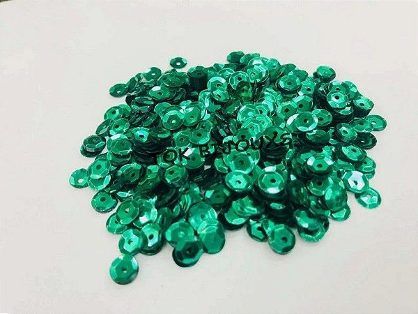 Lantejoula CB 6 Verde Militar Pacote com 1000 Unidades Honey