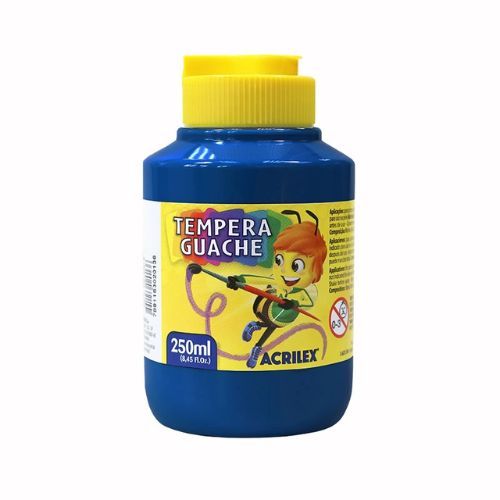 Tinta Guache 250ML Azul Turquesa Cod 501 Acrilex