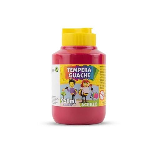 Tinta Guache 250ml Magenta cod 549 Acrilex