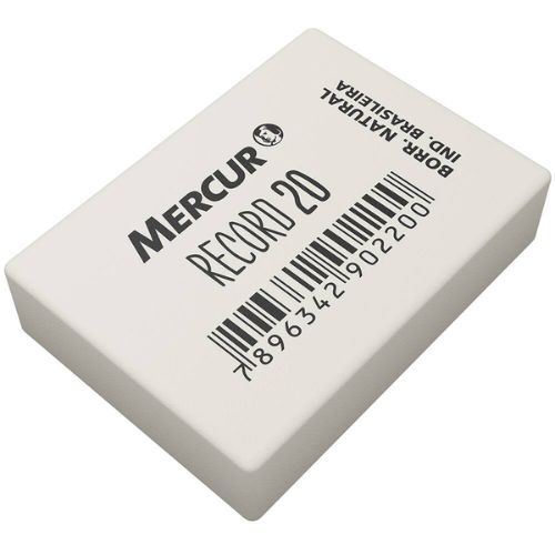 Borracha Record 20 Branca Mercur