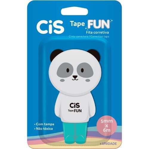 Fita Corretiva Tape Fun 5MMX6M Cis