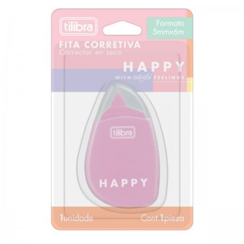 Fita Corretiva 5MMX6M Happy Tilibra