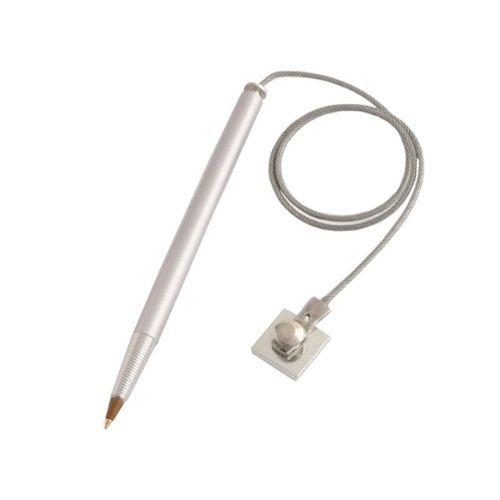 Caneta Fixa Esf com Base Cabo de Aco Caneta de Balcao