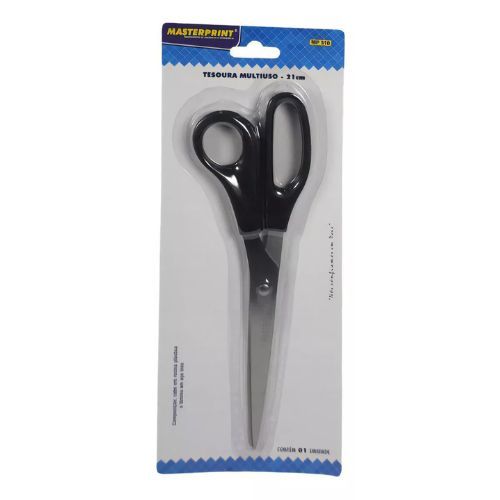 Tesoura Multiuso Cabo Preto 21CM MP-510 Masterprint