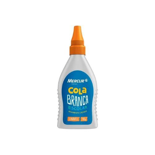 Cola Branca Escolar 90gr Mercur