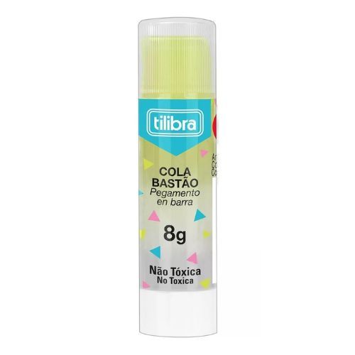 Cola Bastao 8G Transp Color Tilibra