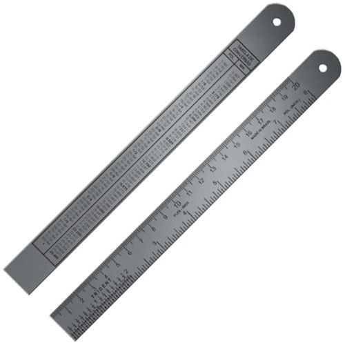 Regua de Aco 20CM Trident