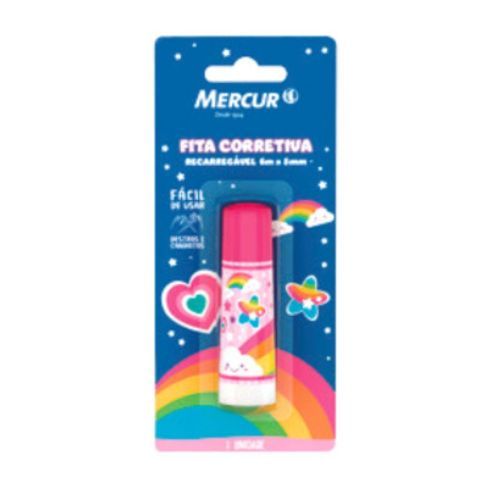 Fita Corretiva Recarregavel Cores Magicas Mercur