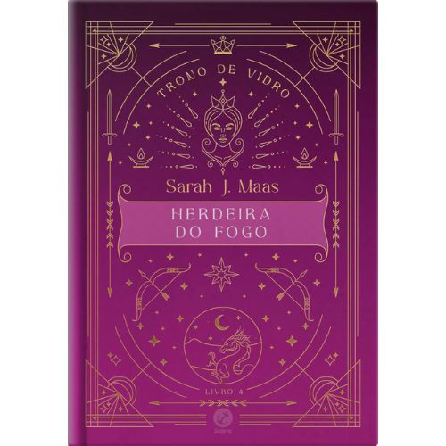 Herdeira do Fogo Vol 04 Trono de Vidro Capa Dura