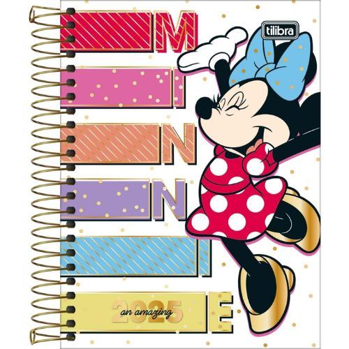 Agenda Espiral Minnie M4 Tilibra