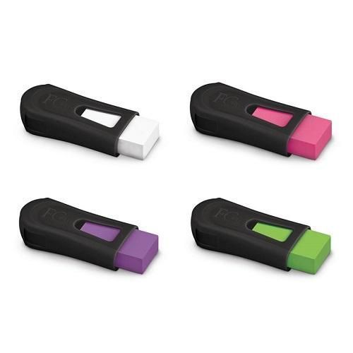 Apontador com Deposito + Borracha Fc Mix Black Neon Faber Castell