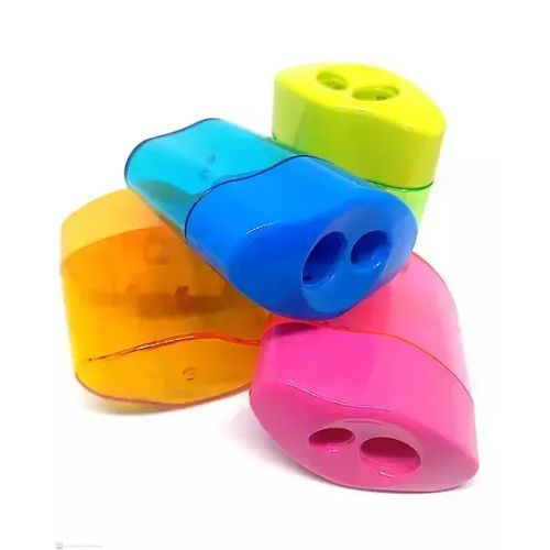 Apontador Plastico Coletor Duplo Oval Futuro