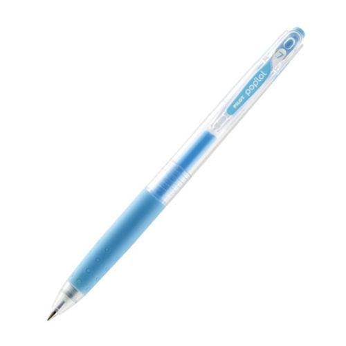Caneta Esf Gel Poplol 0,7mm Azul Pastel Retratil Pilot